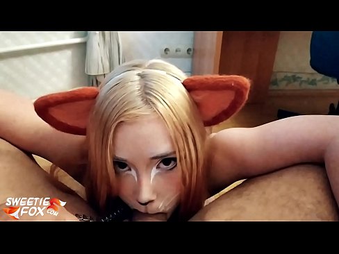 ❤️ Kitsune gbe dick ati pẹlu ni ẹnu rẹ ☑ Ohun onihoho didara ❌️❤